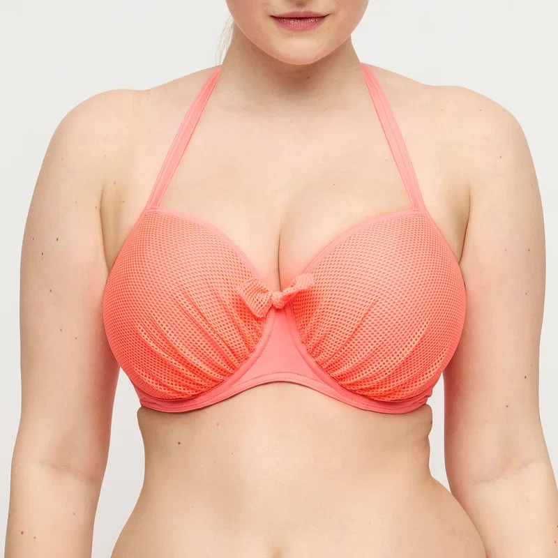 PrimaDonna Swimwear - Rivas Gepolstertes Balconette-Bikini-Oberteil Neon Fiesta