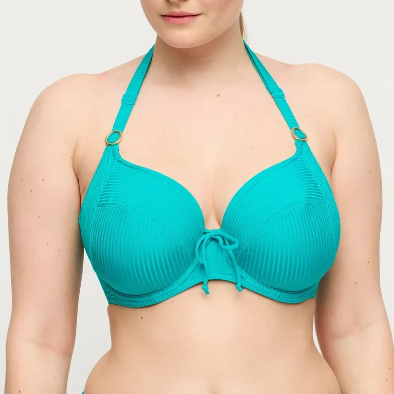 PrimaDonna Swimwear - Delray Full Cup Bikini-Oberteil Meeresschildkröte