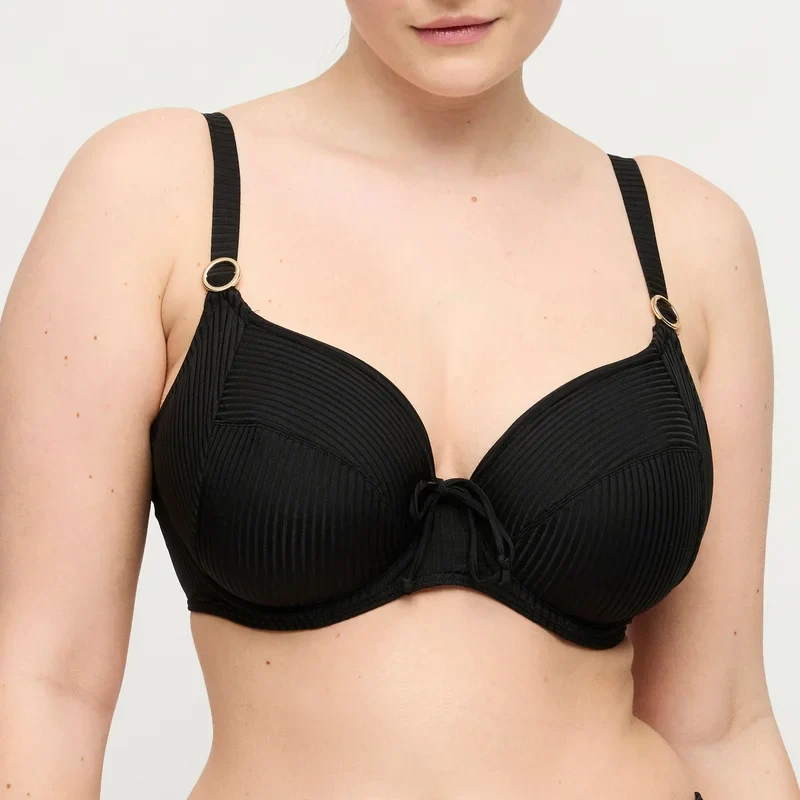 PrimaDonna Swimwear - Delray Full Cup Bikini-Oberteil Schwarz