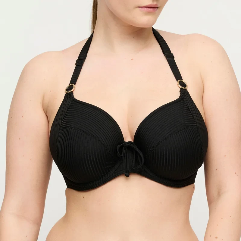 PrimaDonna Swimwear - Delray Full Cup Bikini-Oberteil Schwarz