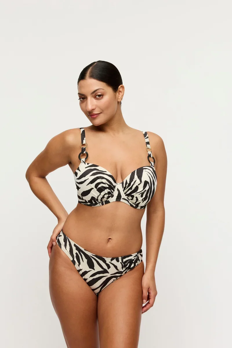 PrimaDonna Swimwear - Dalice Padded Balcony Bikini Top Sauvage Shine