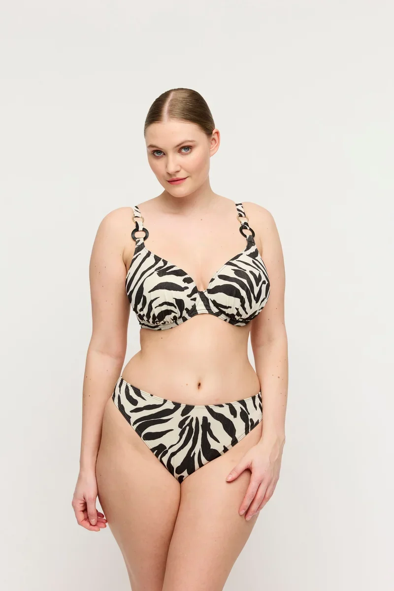 PrimaDonna Swimwear - Dalice Halb gepolstertes Bikini-Oberteil mit tiefem Ausschnitt Sauvage Shine