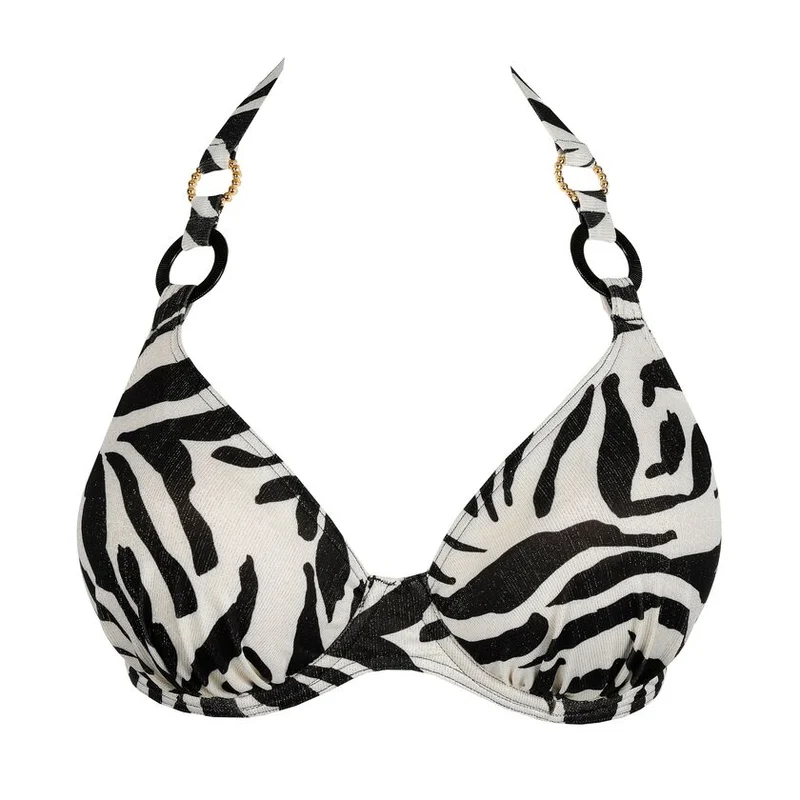 PrimaDonna Swimwear - Dalice Halb gepolstertes Bikini-Oberteil mit tiefem Ausschnitt Sauvage Shine
