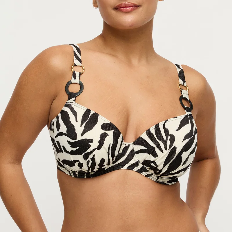 PrimaDonna Swimwear - Dalice Full Cup Bikini Top Sauvage Shine