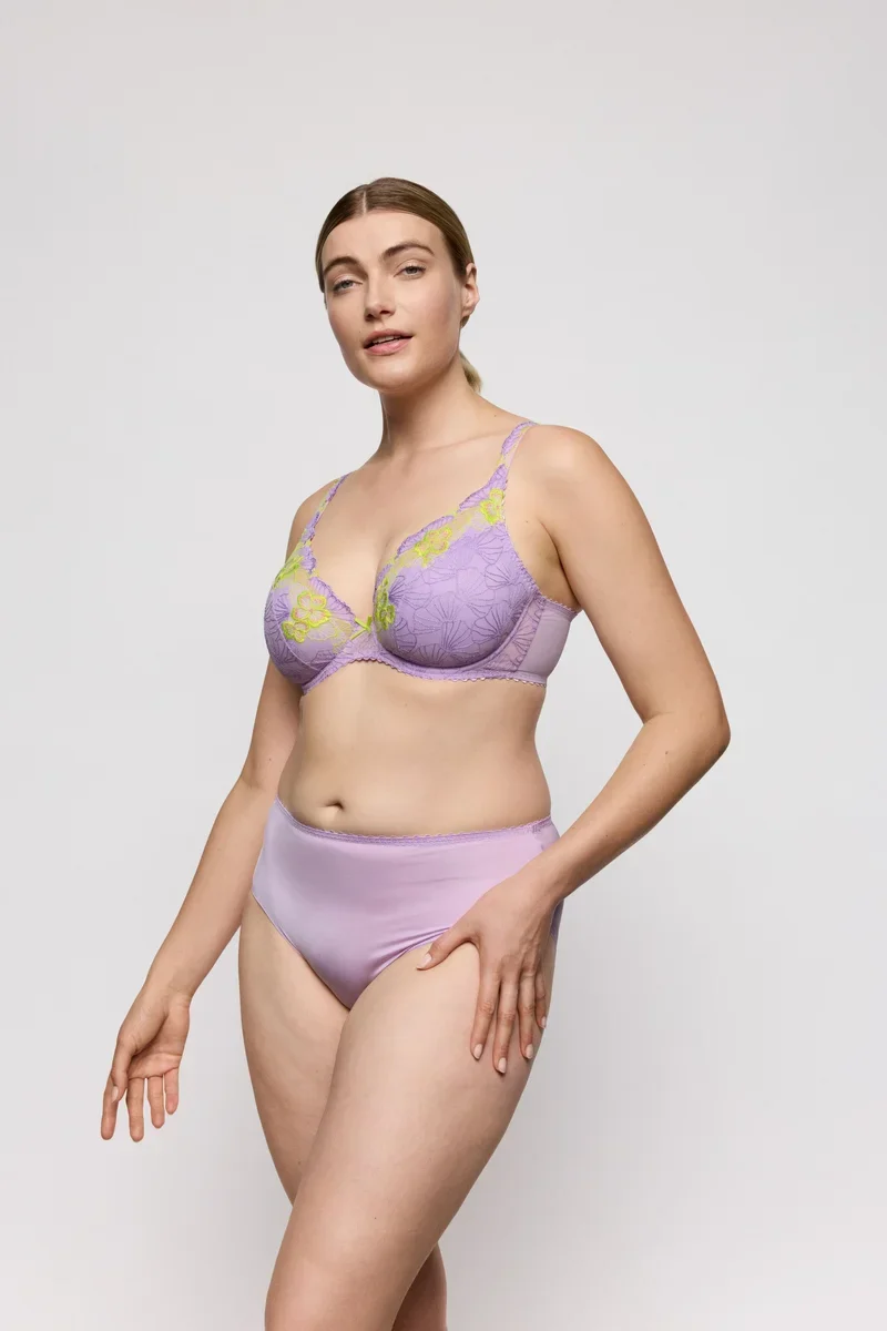 PrimaDonna - Ixia halb wattierter Plunge-BH Wisteria