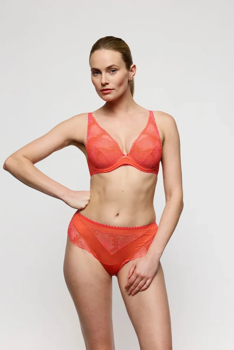 Marie Jo – Solene gepolsterter Plunge-BH Pamplemousse