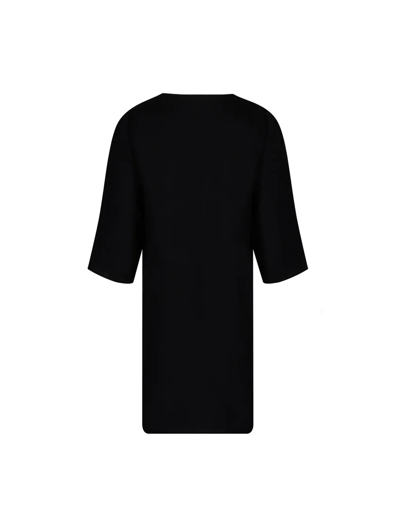 Lise Charmel Swimwear - Eclat D'argent Tunika-Cover-Up Schwarz Silber