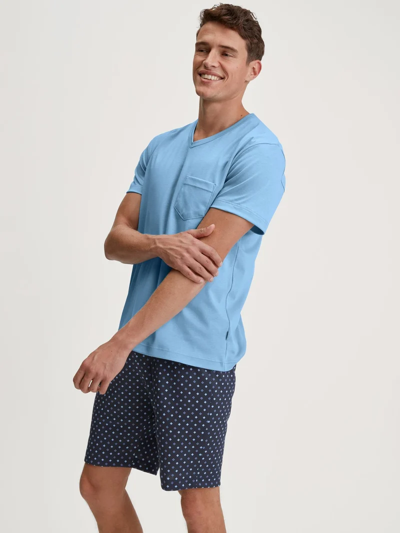 HERREN Pyjama kurz