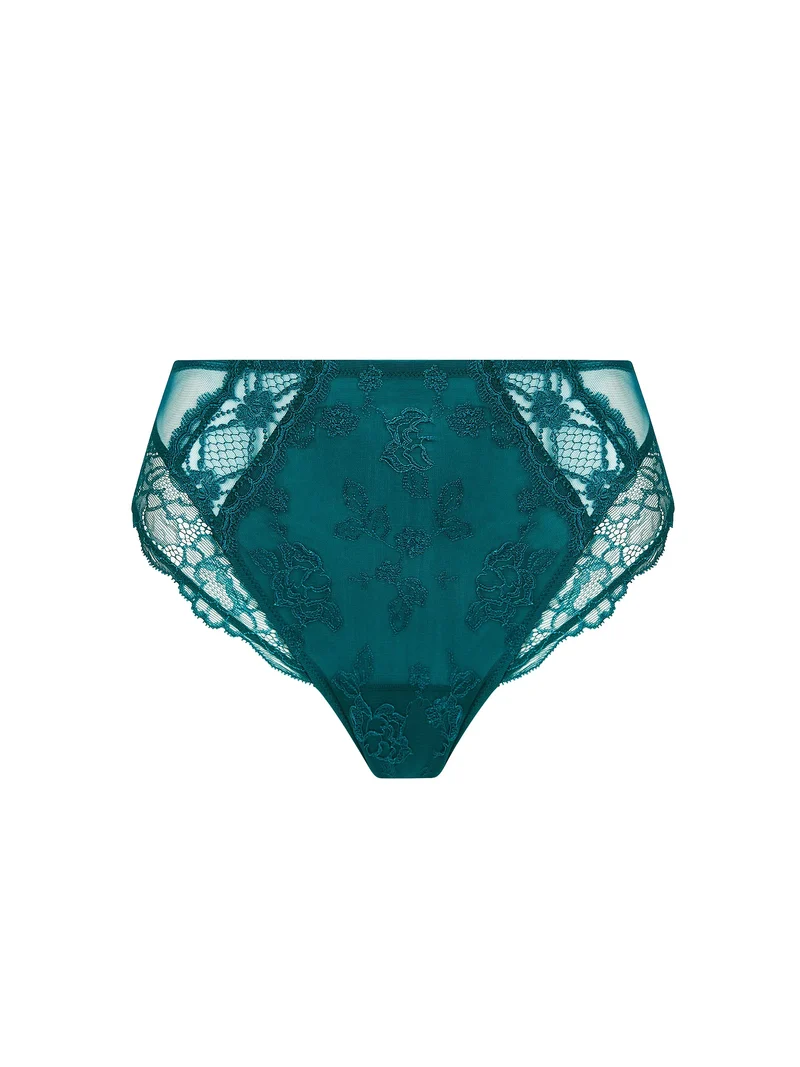 Lise Charmel – Sublime En Dentelle High Waist Brief Vert Princesse