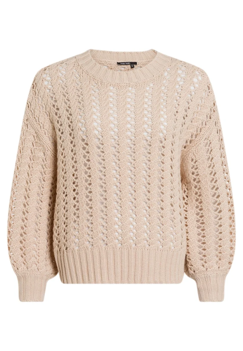 Pullover mit offener Struktur