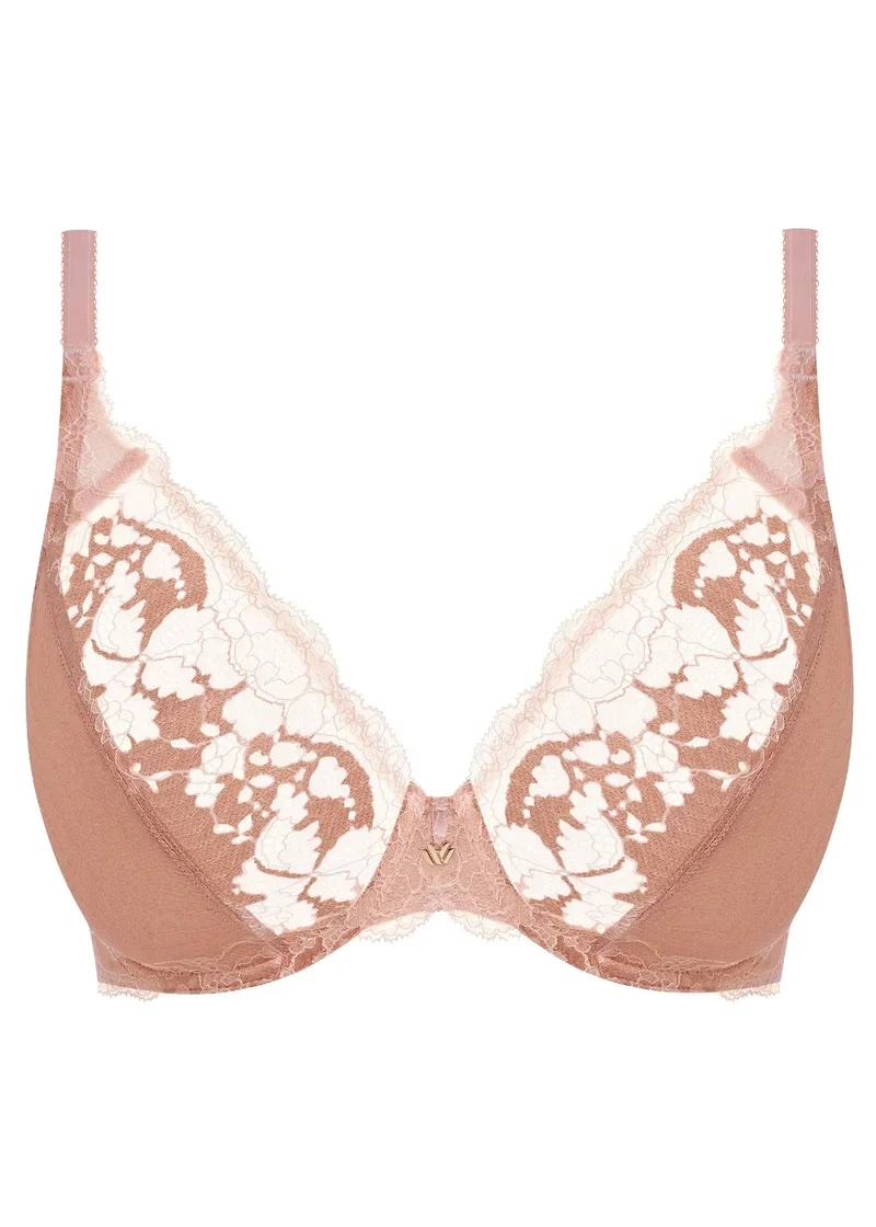 Wacoal - Modern Affair Bügel-BH mit tiefem Ausschnitt Rose Dust/Engelsflügel