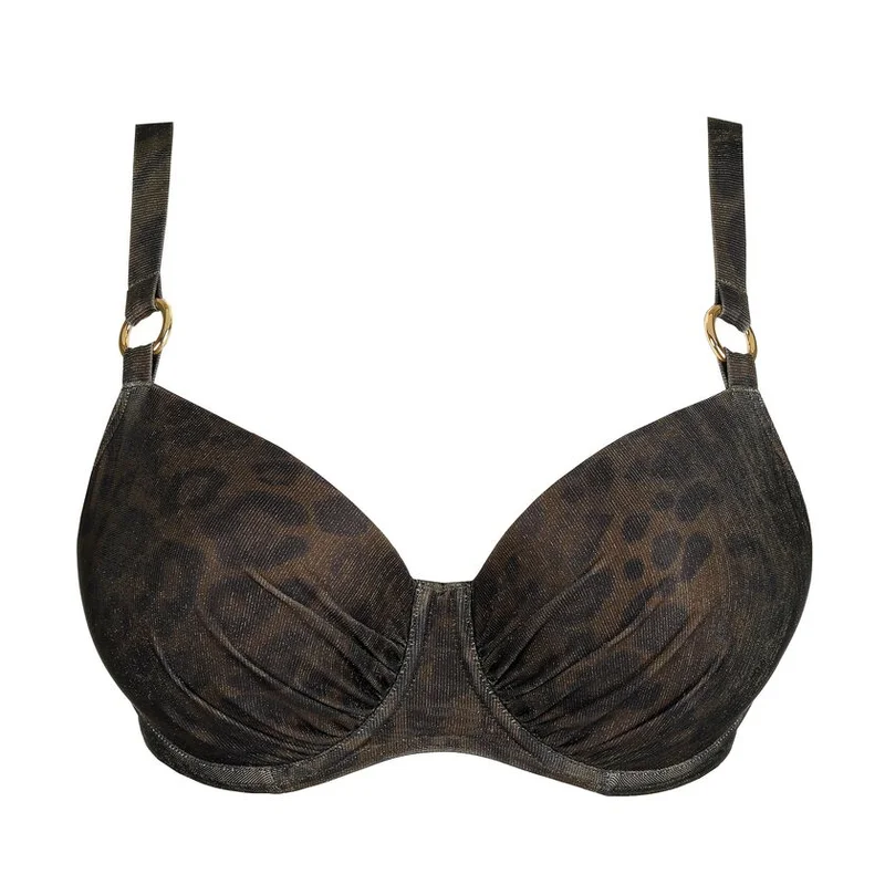 PrimaDonna Swimwear - Ratjada Gepolstertes Balconette-Bikini-Oberteil Jungle Jaguar
