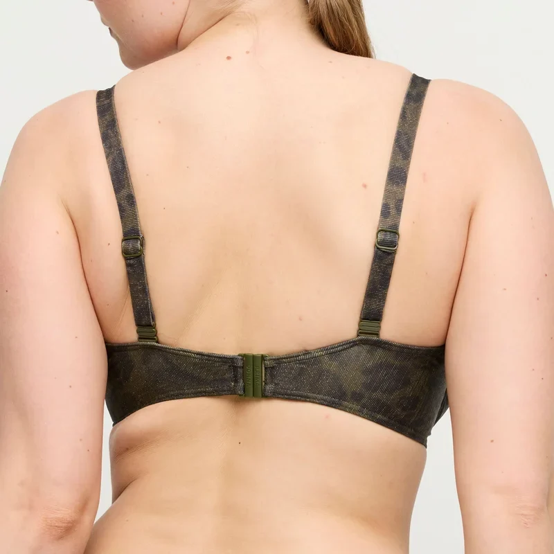 PrimaDonna Swimwear - Ratjada Full Cup Bikini Top Jungle Jaguar