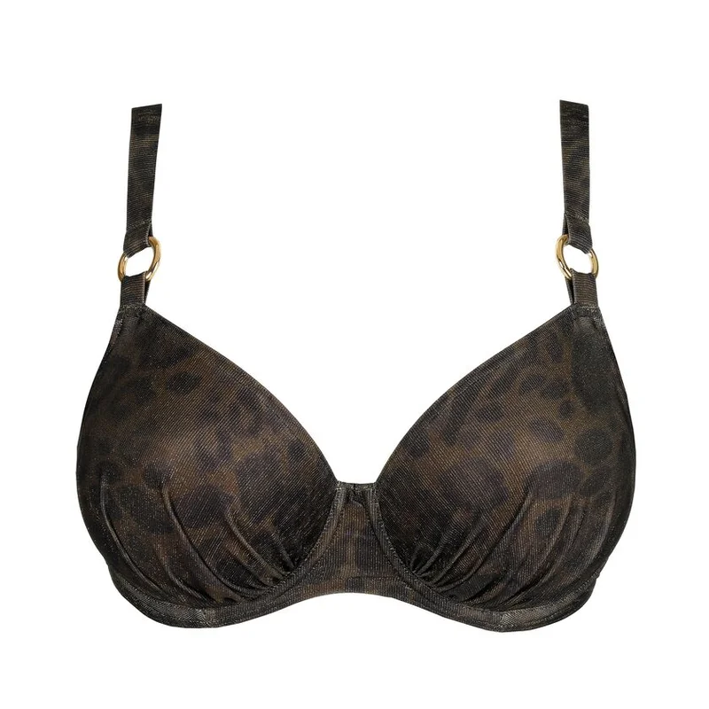 PrimaDonna Swimwear - Ratjada Full Cup Bikini Top Jungle Jaguar