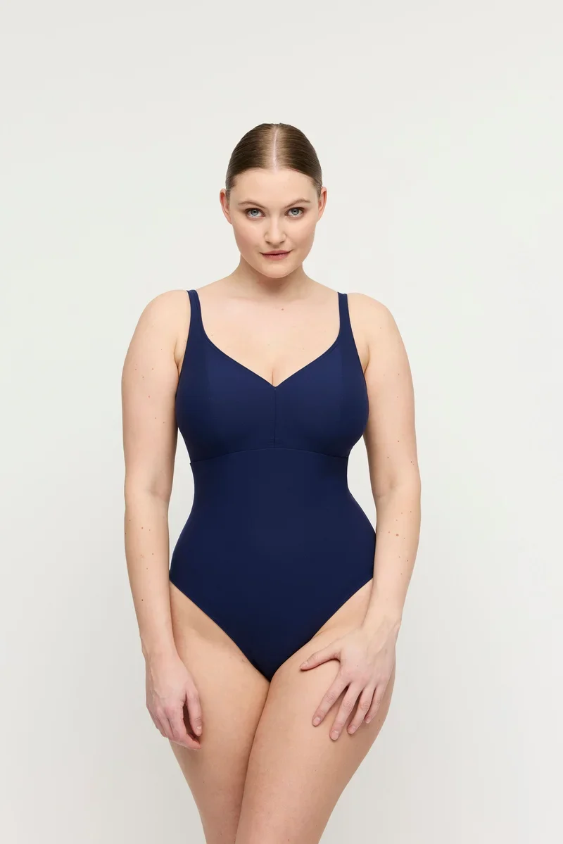 PrimaDonna Swimwear - Aswan Plunge Badeanzug, kabellos, Wasserblau