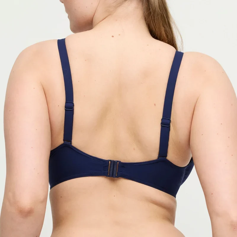 PrimaDonna Swimwear - Aswan Padded Balcony Bikini Top Water Blue