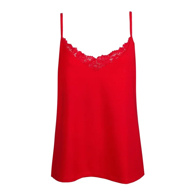 Marie Jo - Soft Studio Spitzentop ohne Cups, Echtrot