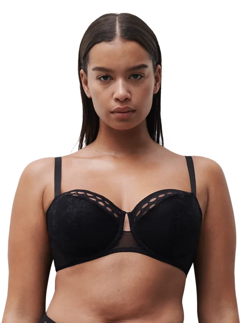 Chantelle - Poison Halbschalen-Schaumstoff-BH Schwarz