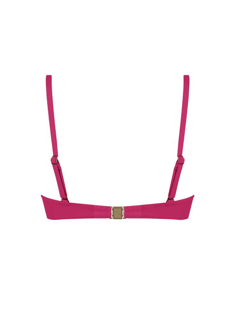 Lise Charmel Swimwear - Sillage Couture Cropped Bustier Fuschia Sillage