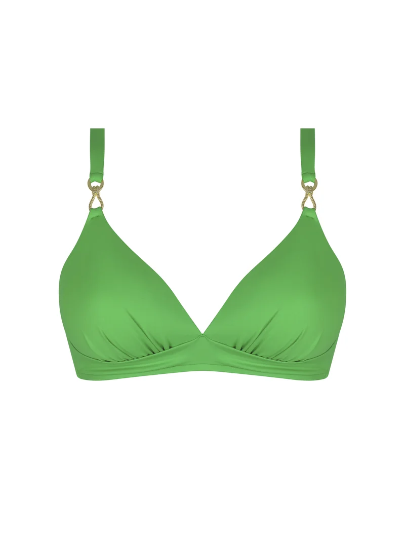 Lise Charmel Swimwear - Sillage Couture Wireless Padded Bikini Top Vert Sillage