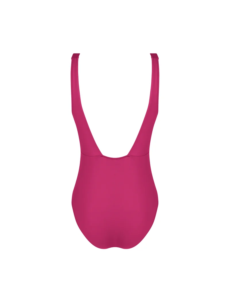 Lise Charmel Bademode - Sillage Couture Kabelloser Badeanzug Unterbrust-Jewel Fuchsia Sillage