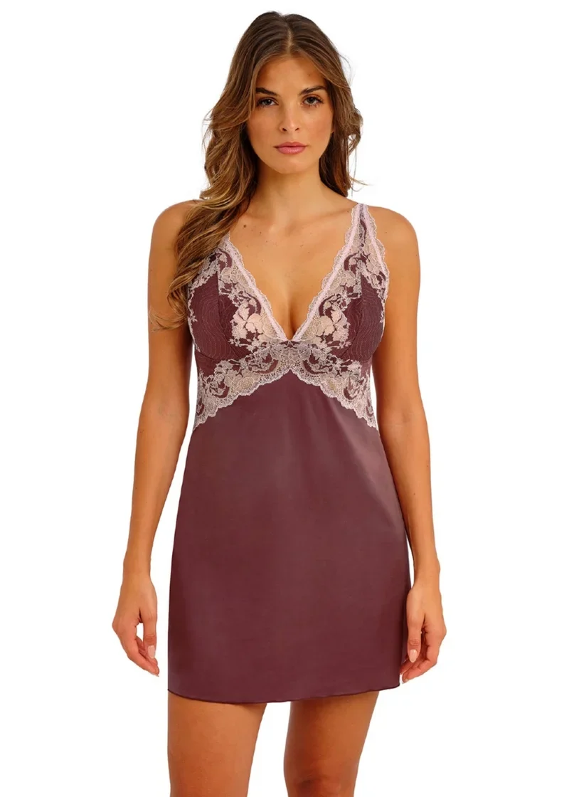 Wacoal - Modern Affair Chemise Rose Brown/Cradle Pink