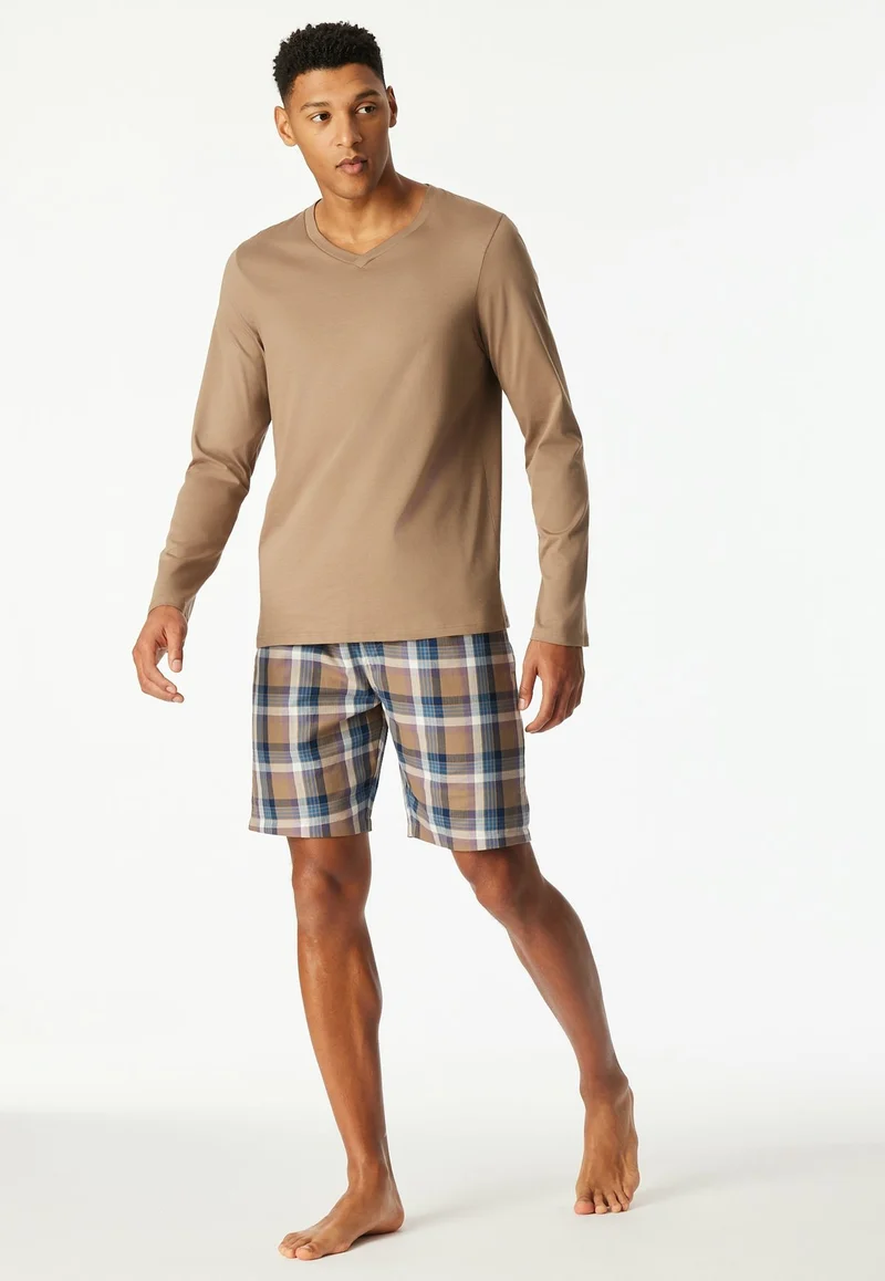 Langarmshirt V-Ausschnitt
