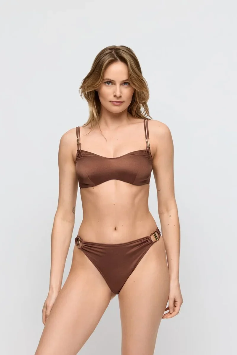 Marie Jo Swimwear - Hello Sunset Bikini-Slip, brasilianisches Sepia