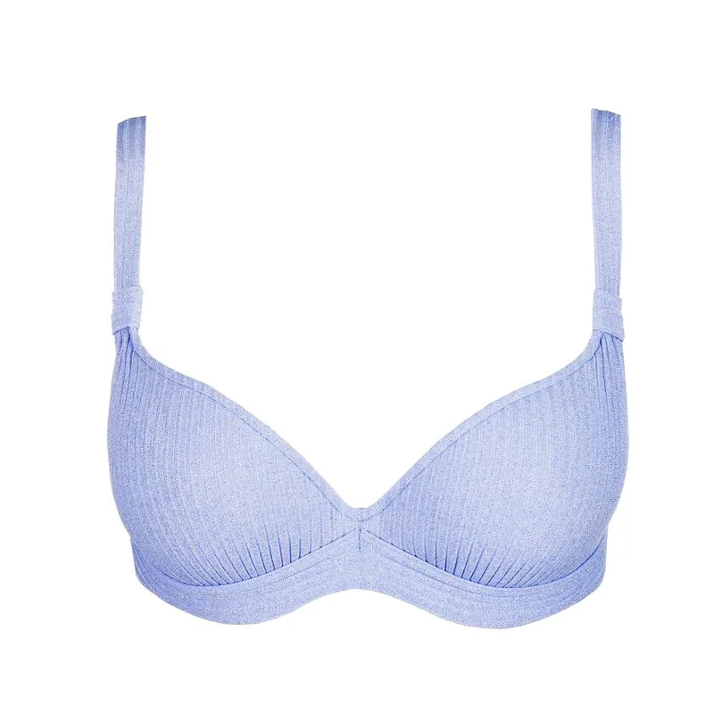 Marie Jo Swimwear - Tinjis Gepolstertes Bikini-Oberteil mit tiefem Ausschnitt Sparkling Dusk