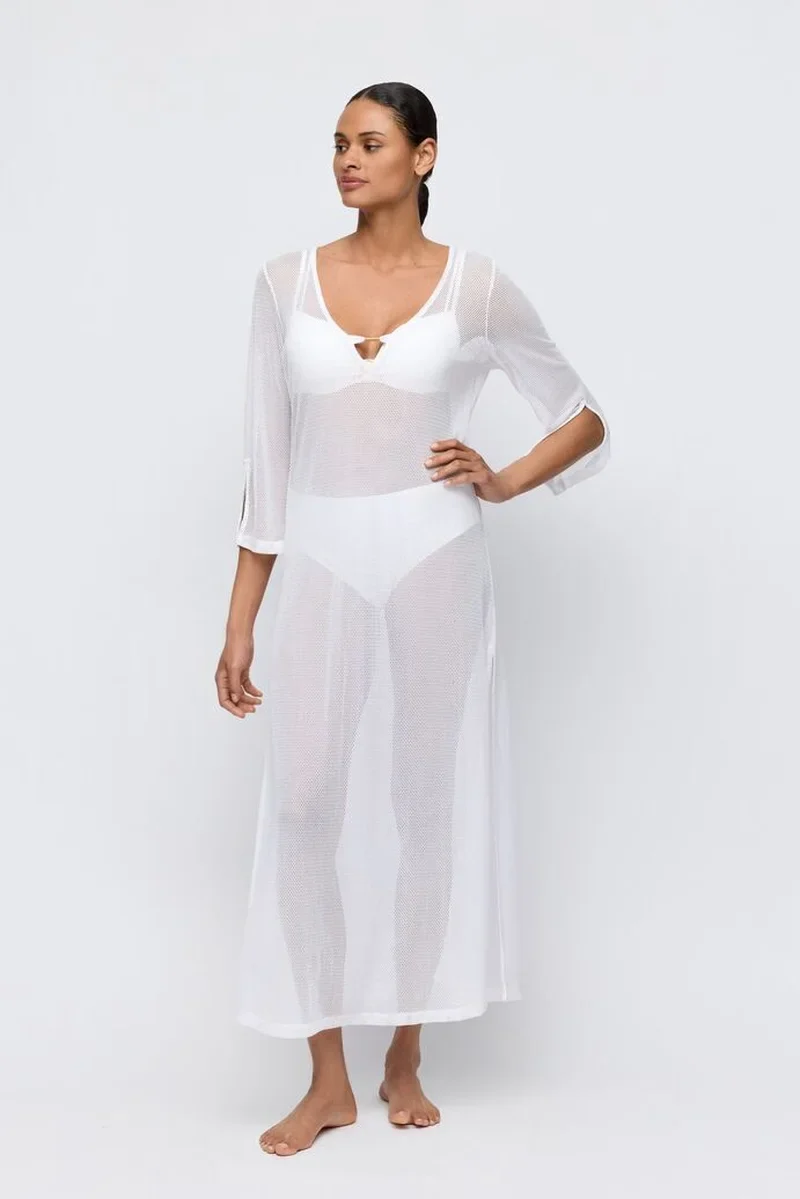 Marie Jo Swimwear - Taleah Swimwear Kaftan Elfin Weiß
