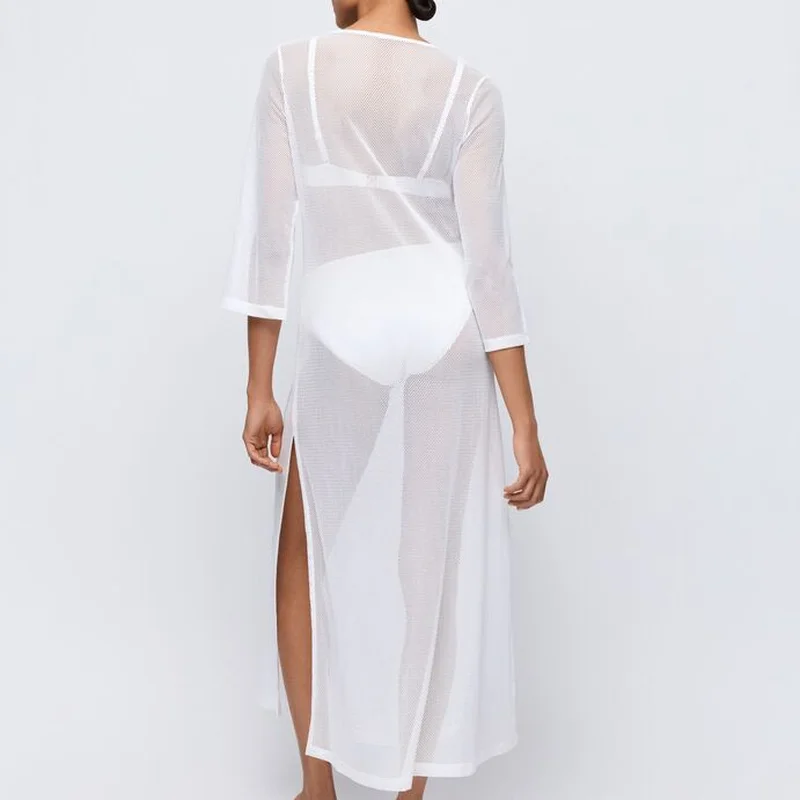 Marie Jo Swimwear - Taleah Swimwear Kaftan Elfin Weiß