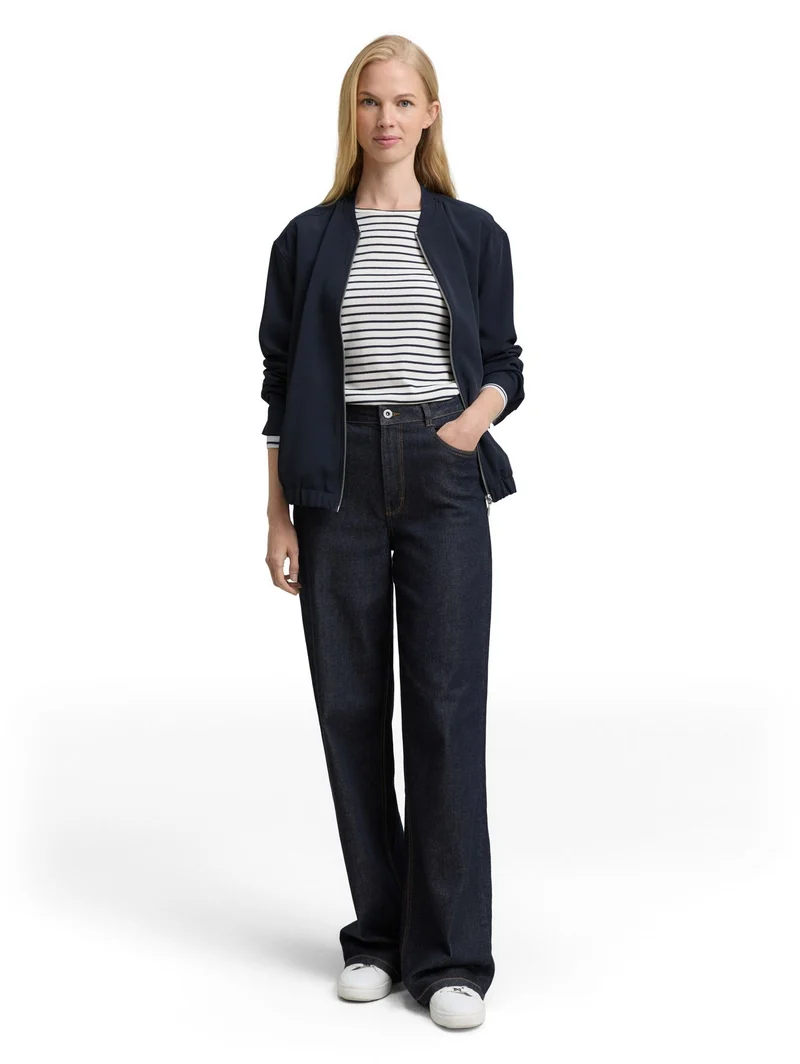 Loose Fit Blouson Jacke