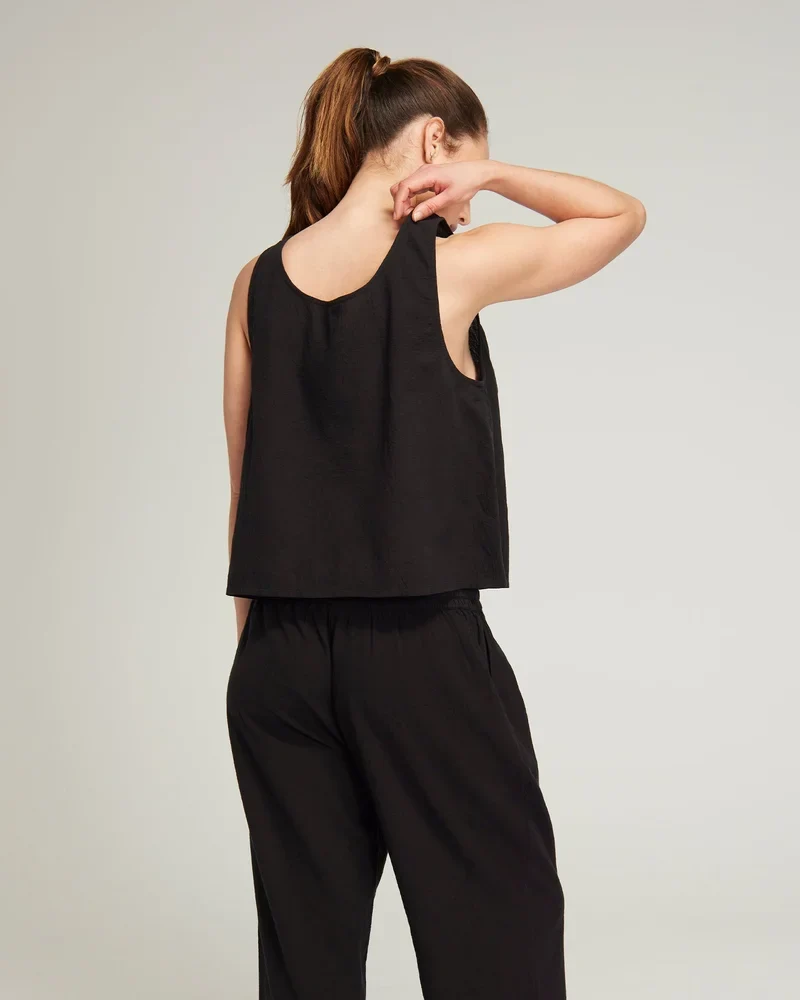 Nudea - Tanktop Schwarz