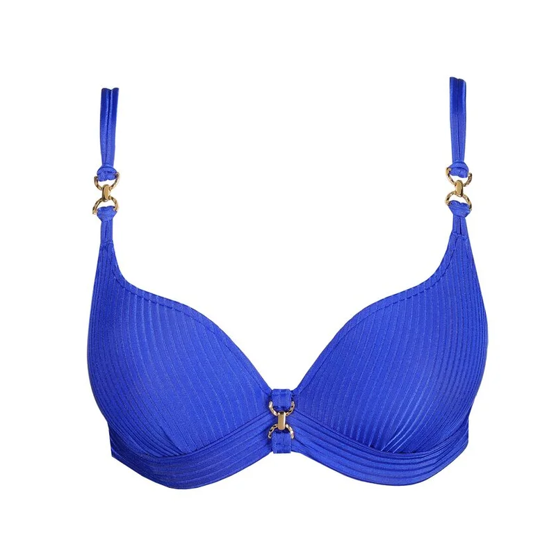 Marie Jo Swimwear - Emly Gepolstertes Bikini-Oberteil Herzform Elektrisches Blau