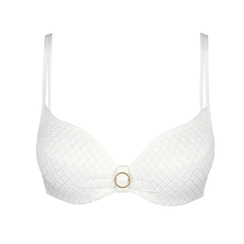 Marie Jo Swimwear - Taleah Bikini-Oberteil mit Polsterung, Herzform, Elfenweiß