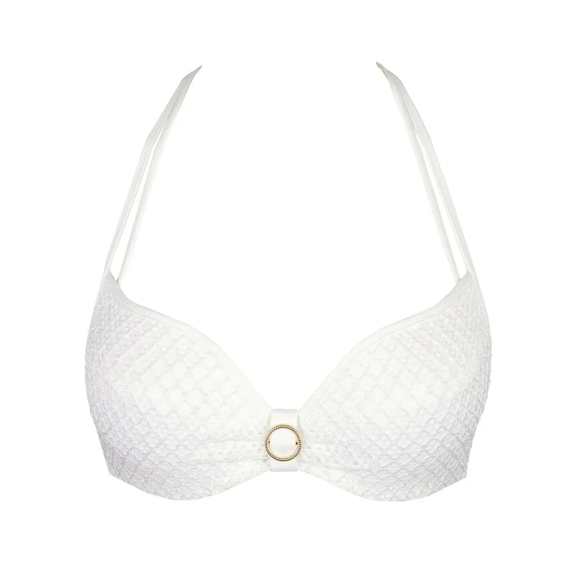 Marie Jo Swimwear - Taleah Bikini-Oberteil mit Polsterung, Herzform, Elfenweiß