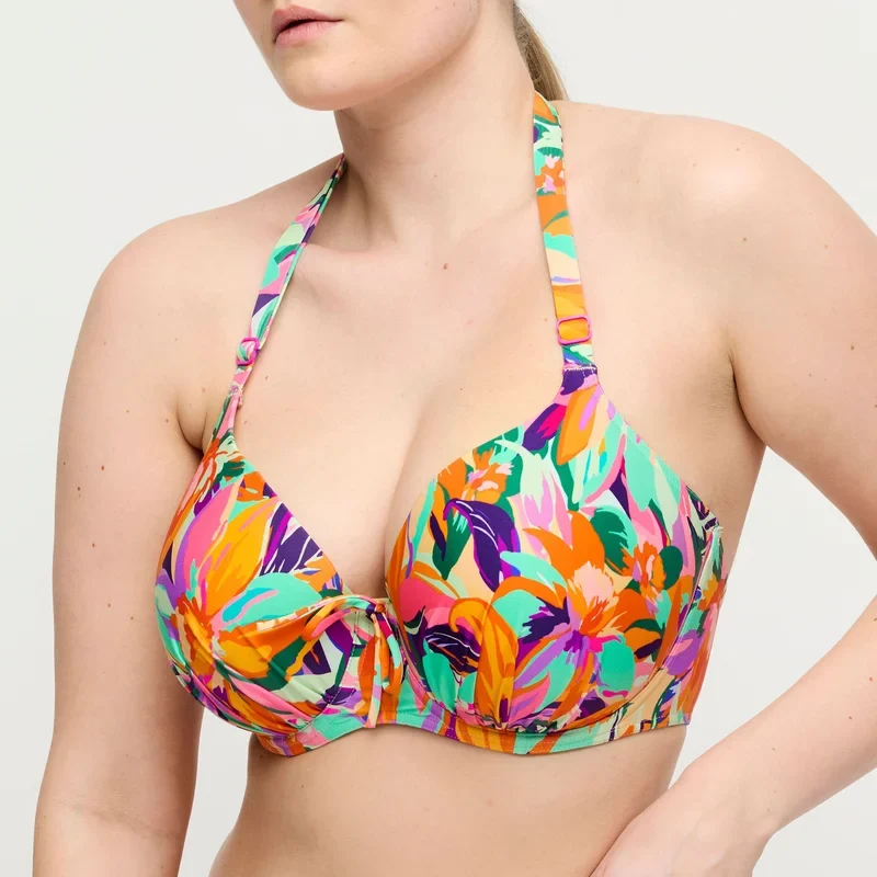 PrimaDonna Swimwear - Varadeo Gepolstertes Bikini-Oberteil in Herzform, Farbe: Bright Tropics