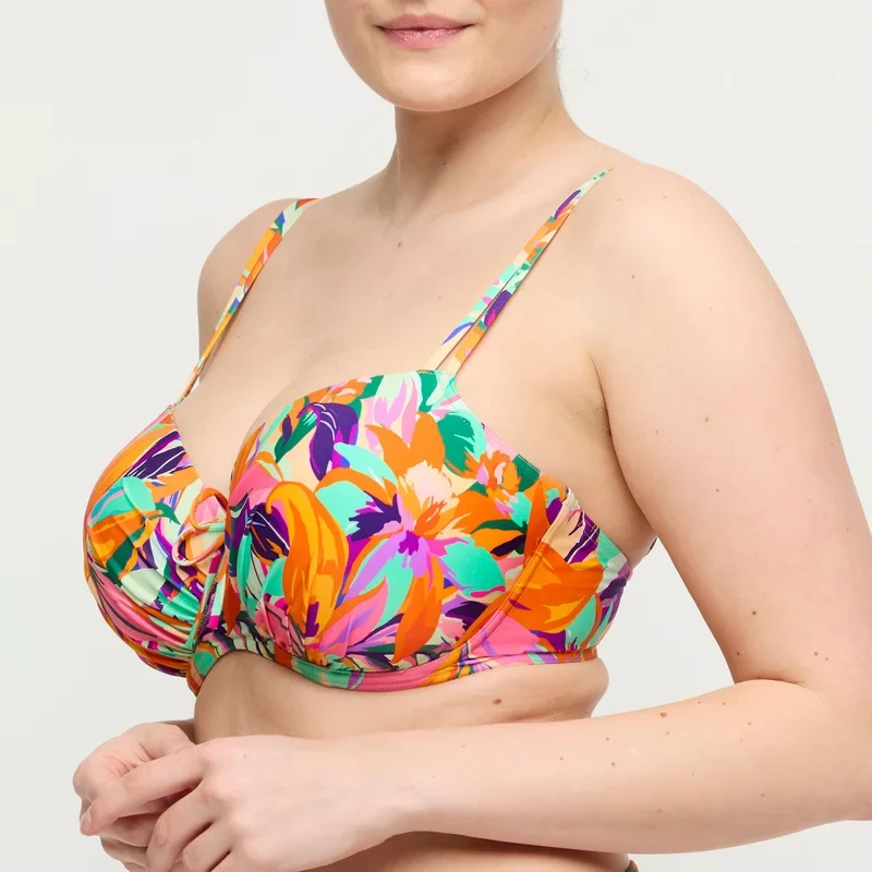 PrimaDonna Swimwear - Varadeo Gepolstertes Balconette-Bikini-Oberteil Bright Tropics