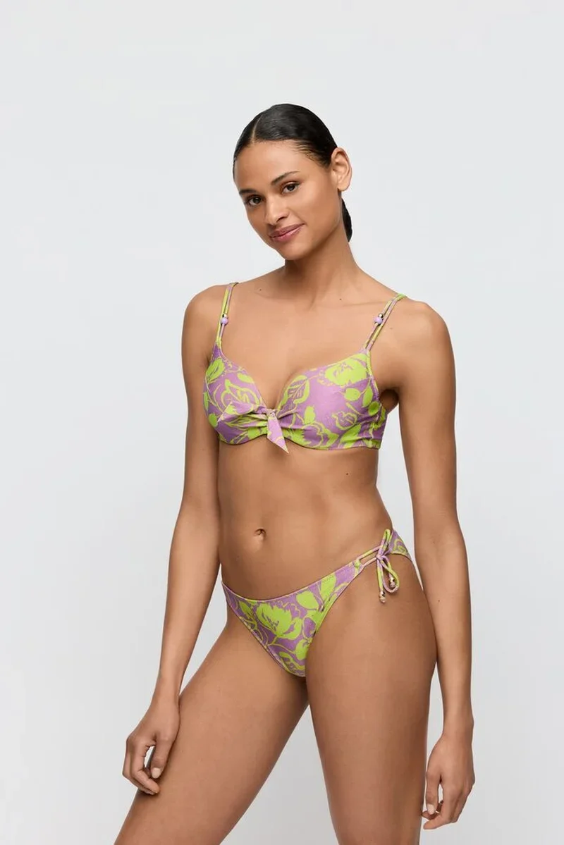 Marie Jo Swimwear - Chalia Bikinihose mit Taillenbändern und leuchtenden Linien