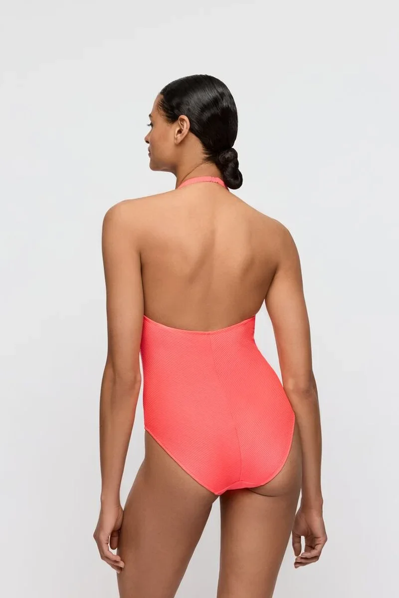 Marie Jo Swimwear - Cassie Gepolsterter Badeanzug in Herzform Neon Fiesta