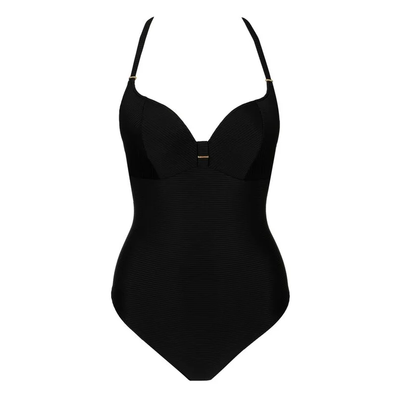Marie Jo Swimwear - Cassie Gepolsterter Badeanzug in Herzform Schwarz