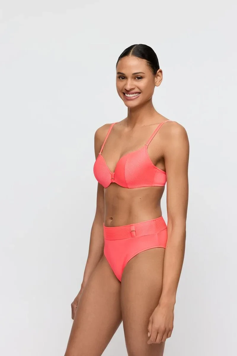 Marie Jo Swimwear - Cassie Gepolstertes Bikini-Oberteil Herzform Neon Fiesta