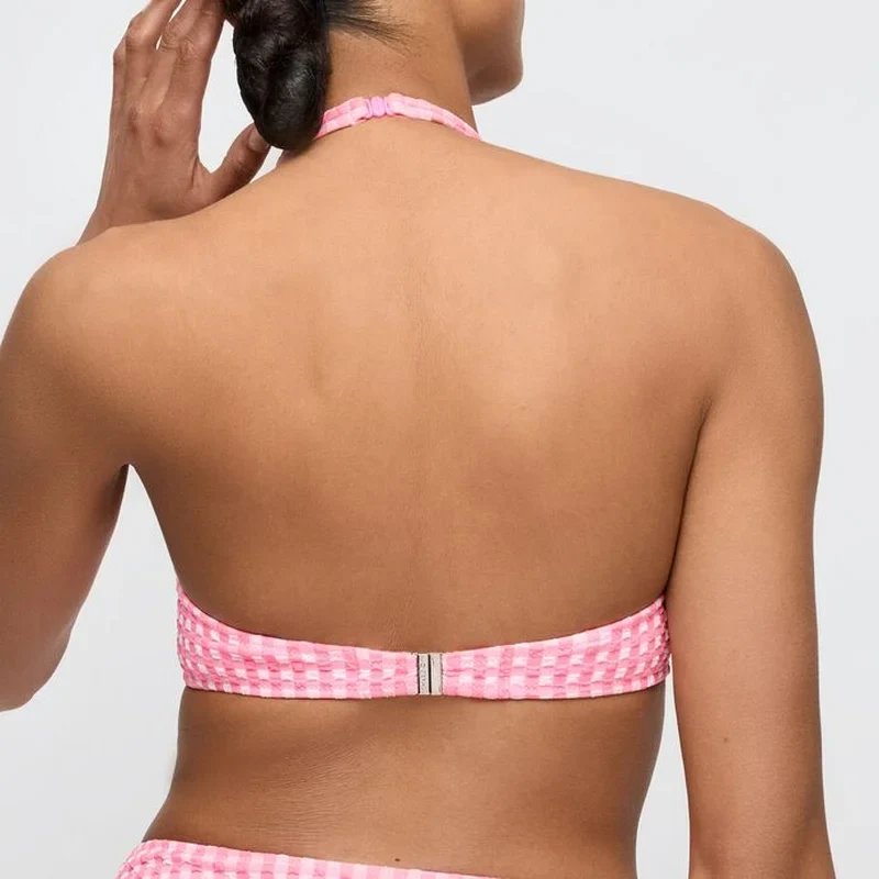 Marie Jo Swimwear - Mary Lynn Gepolstertes Balconette-Bikini-Oberteil Rose Vichy