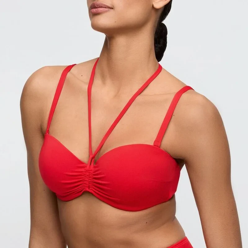 Marie Jo Swimwear - Madurai Gepolstertes trägerloses Bikini-Oberteil Pomme D Amour