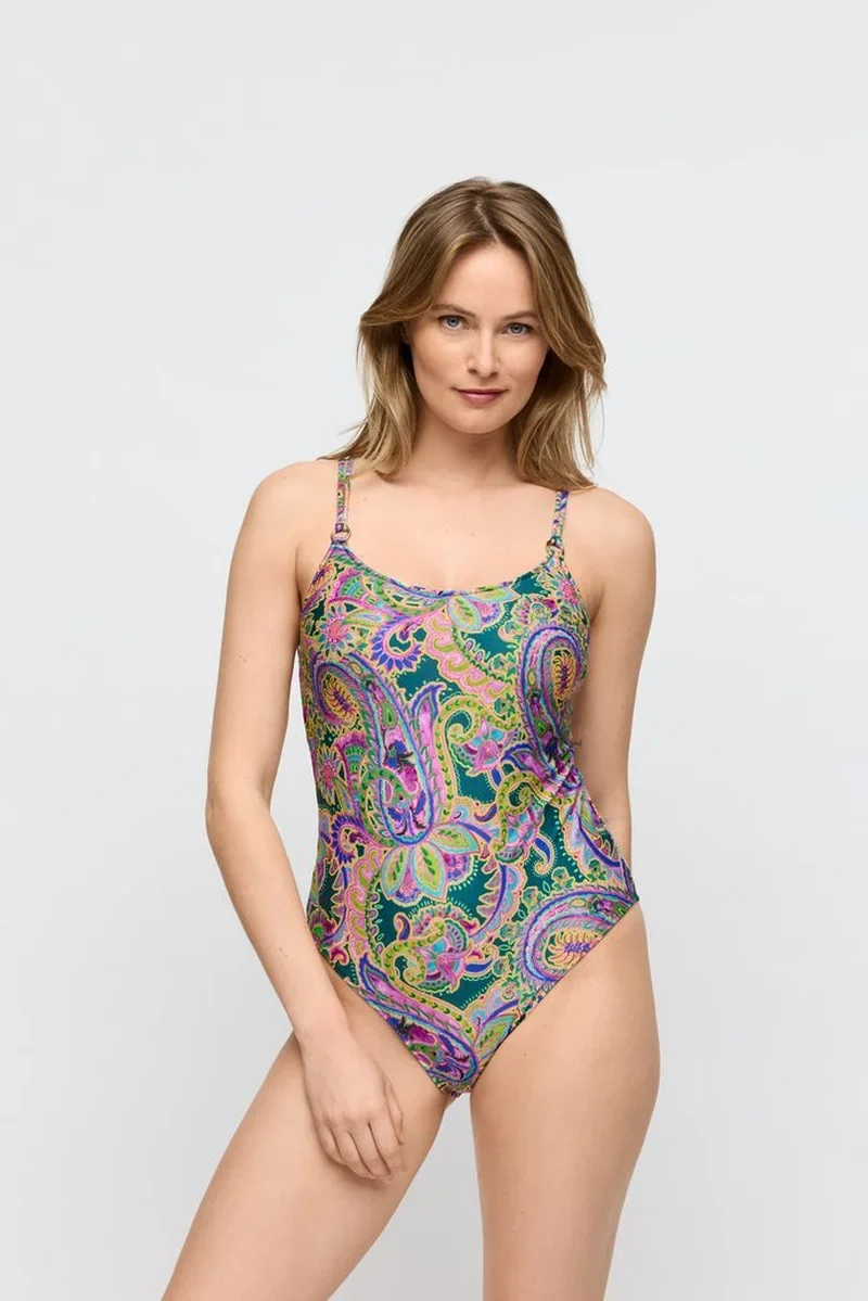 Marie Jo Swimwear - Jolise Gepolsterter Badeanzug Kabellos Tropisches Paisley