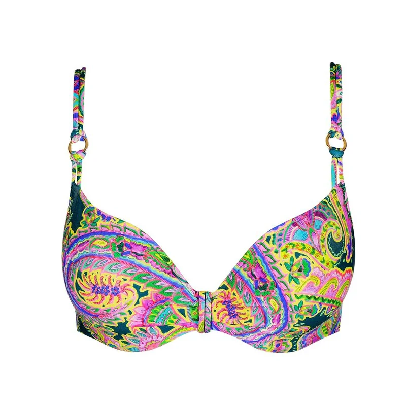 Marie Jo Swimwear - Jolise Gepolstertes Bikini-Oberteil Herzform Tropisches Paisley