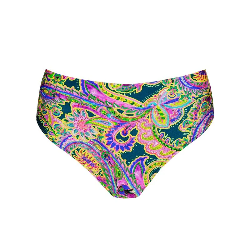 Marie Jo Swimwear - Jolise Bikini-Slip mit Faltmuster, tropisches Paisley