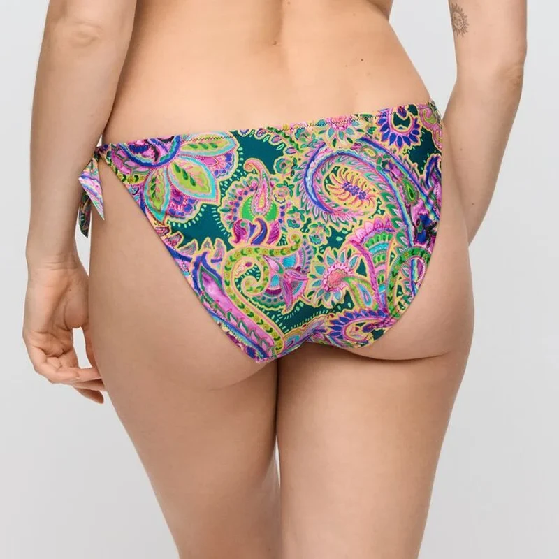 Marie Jo Swimwear - Jolise Bikinihose mit Taillenband, tropisches Paisley-Muster