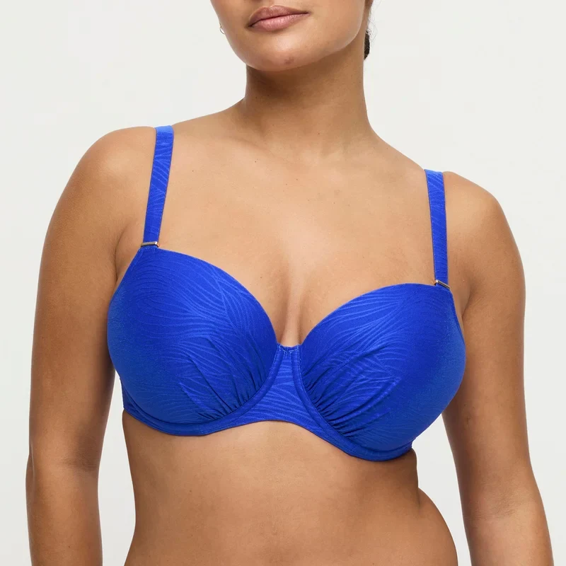PrimaDonna Swimwear - Mantas gepolstertes Balconette-Bikini-Oberteil, Electric Blue