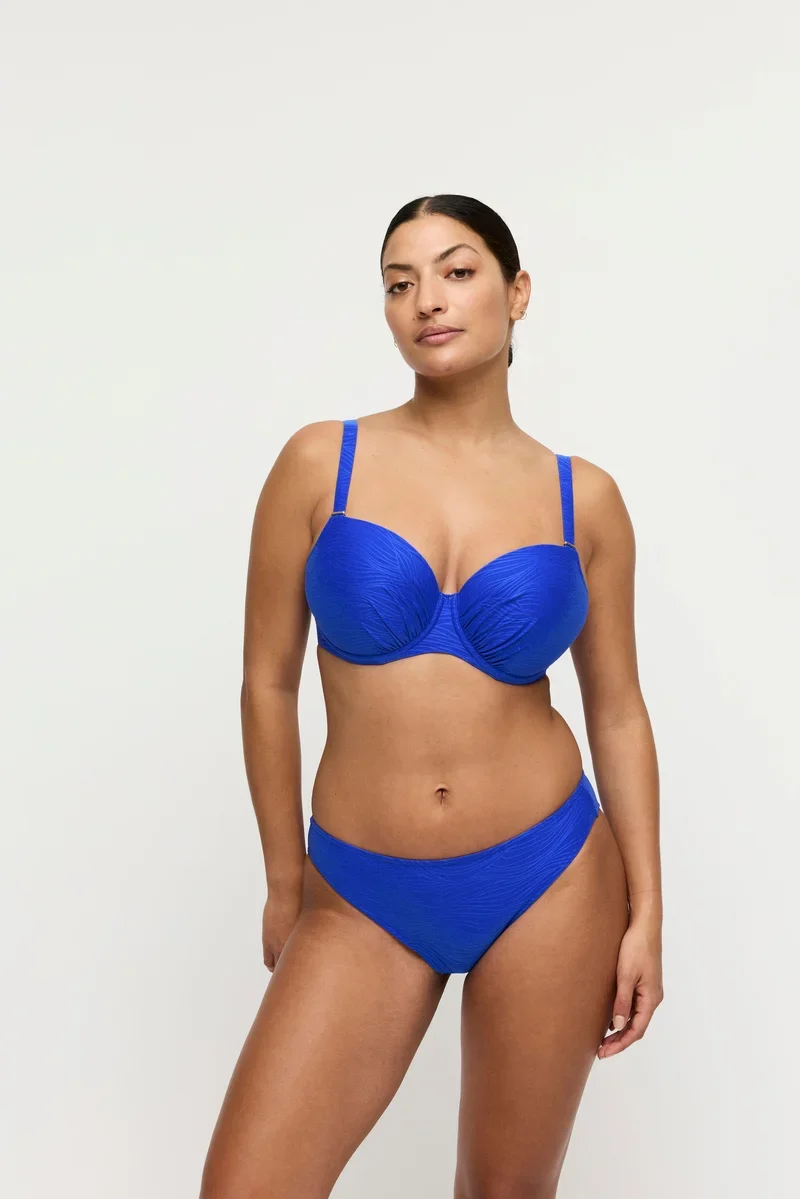 PrimaDonna Swimwear - Mantas gepolstertes Balconette-Bikini-Oberteil, Electric Blue